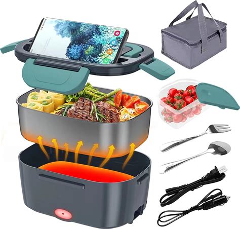 electric lunch box with usb|best portable heating lunch box.